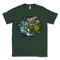 Sports Green aztec moon Classic Tee - SublimationCraftShop