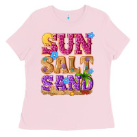 Sun Salt Sand Summer Ladies Tee | Teevron