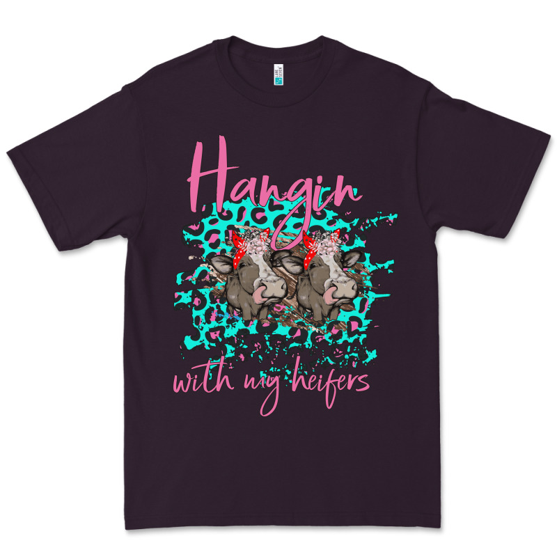 Hangin With My Heifers Premium Tee by Bettercallsaul | Teevron