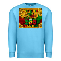 Ocean Blue juneteenth since 1865 tumbler Premium Sweatshirt - BarkalooDesign