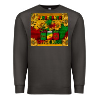 Smoke juneteenth since 1865 tumbler Premium Sweatshirt - BarkalooDesign
