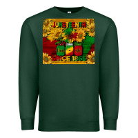 Sports Green juneteenth since 1865 tumbler Premium Sweatshirt - BarkalooDesign