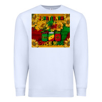 White juneteenth since 1865 tumbler Premium Sweatshirt - BarkalooDesign