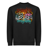 Black Pumpkin Everything Heavyweight Sweatshirt - CowhideDigitalArt