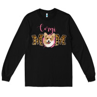 Black Corgi Mom Long Sleeve Tee - Jasminsmagicworld