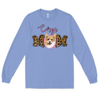 Colony Blue Corgi Mom Long Sleeve Tee - Jasminsmagicworld