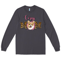 Smoke Corgi Mom Long Sleeve Tee - Jasminsmagicworld