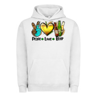 Pigment Lunar Rock peace love beer Urban Hoodie - AdoDesignShop
