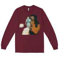 Burgundy Dick The Birthday Boy Gift Long Sleeve Tee - trangStudio
