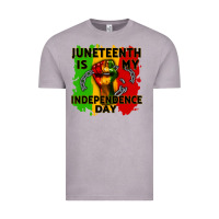Vintage Zinc juneteenth is my independence day cowgirl Vintage Tee - CowGirlArtShop