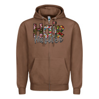 Chestnut hair hustler Zipper Hoodie - SublimationCraftShop