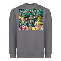 Storm easter Heavyweight Sweatshirt - CowhideDigitalArt