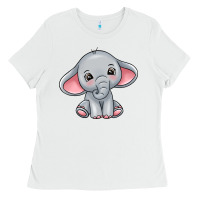 White elephant Ladies Tee - texasbilliewilder