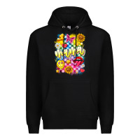 Black Mama Premium Hoodie - CowhideDigitalArt