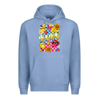 Colony Blue Mama Premium Hoodie - CowhideDigitalArt