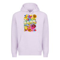 Lilac Mama Premium Hoodie - CowhideDigitalArt