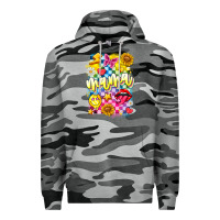 Slate Camo Mama Premium Hoodie - CowhideDigitalArt