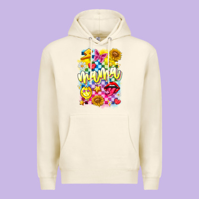 Mama Premium Hoodie Designed By Cowhidedigitalart