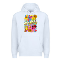 White Mama Premium Hoodie - CowhideDigitalArt