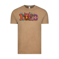 Vintage Coffee xoxo valentine's day highland cow Vintage Tee - Jasminsmagicworld