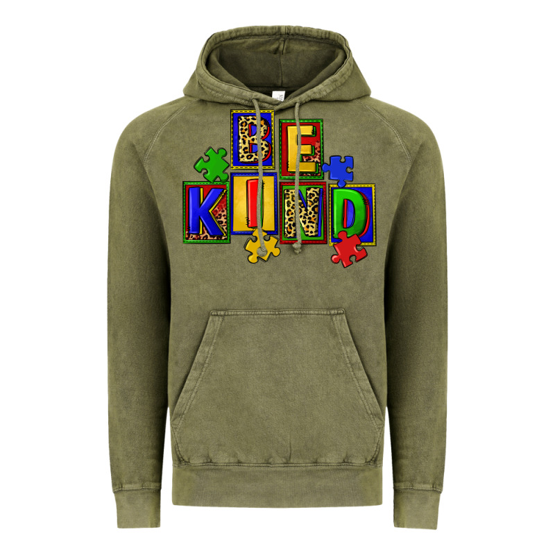 Be Kind Vintage Hoodie by CowGirlArtShop | Teevron