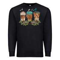 Black western coffees Premium Sweatshirt - BarkalooDesign