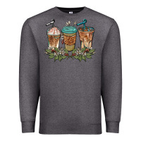 Charcoal Heather western coffees Premium Sweatshirt - BarkalooDesign