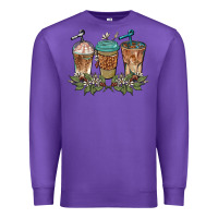 Purple western coffees Premium Sweatshirt - BarkalooDesign