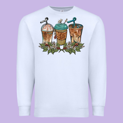 Western Coffees Premium Sweatshirt Designed By Barkaloodesign