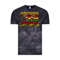 Cloud Black juneteenth celebrating black freedom Vintage Tee - CowGirlArtShop