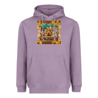 Lavender coffee time gnomies mug coaster Heavyweight Hoodie - BarkalooDesign