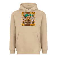 Mushroom coffee time gnomies mug coaster Heavyweight Hoodie - BarkalooDesign