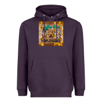 Plum coffee time gnomies mug coaster Heavyweight Hoodie - BarkalooDesign
