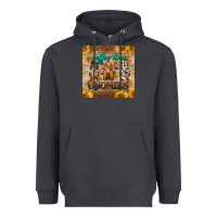 Smoke coffee time gnomies mug coaster Heavyweight Hoodie - BarkalooDesign