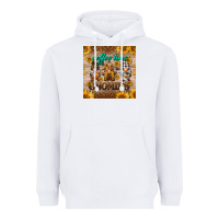 White coffee time gnomies mug coaster Heavyweight Hoodie - BarkalooDesign