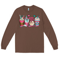 Chestnut nurse coffee cups Long Sleeve Tee - OliviaCreatesArt