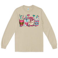 Mushroom nurse coffee cups Long Sleeve Tee - OliviaCreatesArt