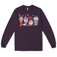 Plum nurse coffee cups Long Sleeve Tee - OliviaCreatesArt
