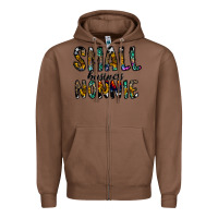 Chestnut small business nannie Zipper Hoodie - CowhideDigitalArt