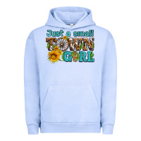 Pigment Grape Ice just a small town girl with sunflowers and money Urban Hoodie - AdoDesignShop