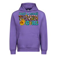 Tulip just a small town girl with sunflowers and money Urban Hoodie - AdoDesignShop