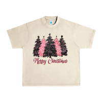 Sandshell pink merry christmas Urban Heavy Tee - CowGirlArtShop