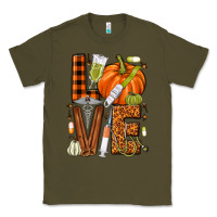 Army Green Fall Nurse love Classic Tee - NancyCooperArtShop