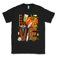 Black Fall Nurse love Classic Tee - NancyCooperArtShop