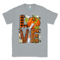 Heather Grey Fall Nurse love Classic Tee - NancyCooperArtShop