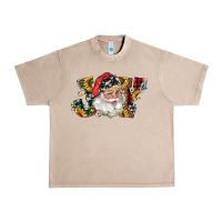 French Oak santa joy with sunflowers Urban Heavy Tee - RanaPortraitStore