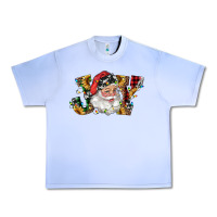 Grape Ice santa joy with sunflowers Urban Heavy Tee - RanaPortraitStore