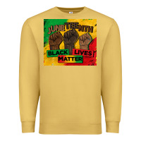 Antique Gold juneteenth black lives matter tumbler Premium Sweatshirt - BarkalooDesign