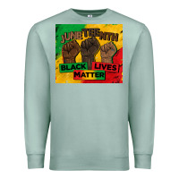 Seafoam juneteenth black lives matter tumbler Premium Sweatshirt - BarkalooDesign