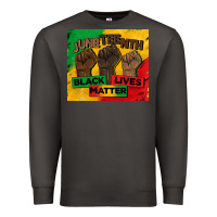 Smoke juneteenth black lives matter tumbler Premium Sweatshirt - BarkalooDesign